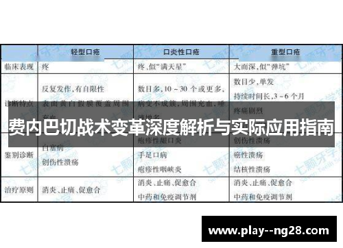 费内巴切战术变革深度解析与实际应用指南